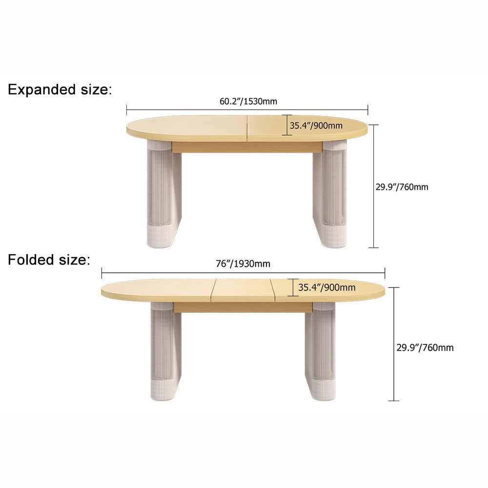 7-Piece Outdoor Dining Set with Extendable Table and 6 Rope Woven Armchairs – Weather-Resistant Patio Furniture for 6 People