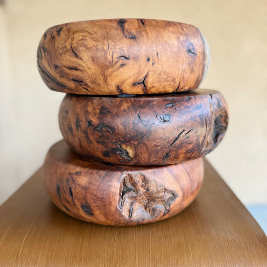 Rustic Jujube Wood Display Stand – Handmade Reclaimed Base for Plants, Vases, Candles, Wedding Cake, Wabi Sabi & Farmhouse Deco