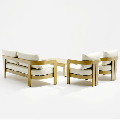 DALA ArcLuxe 4-Piece Outdoor Patio Sofa Set