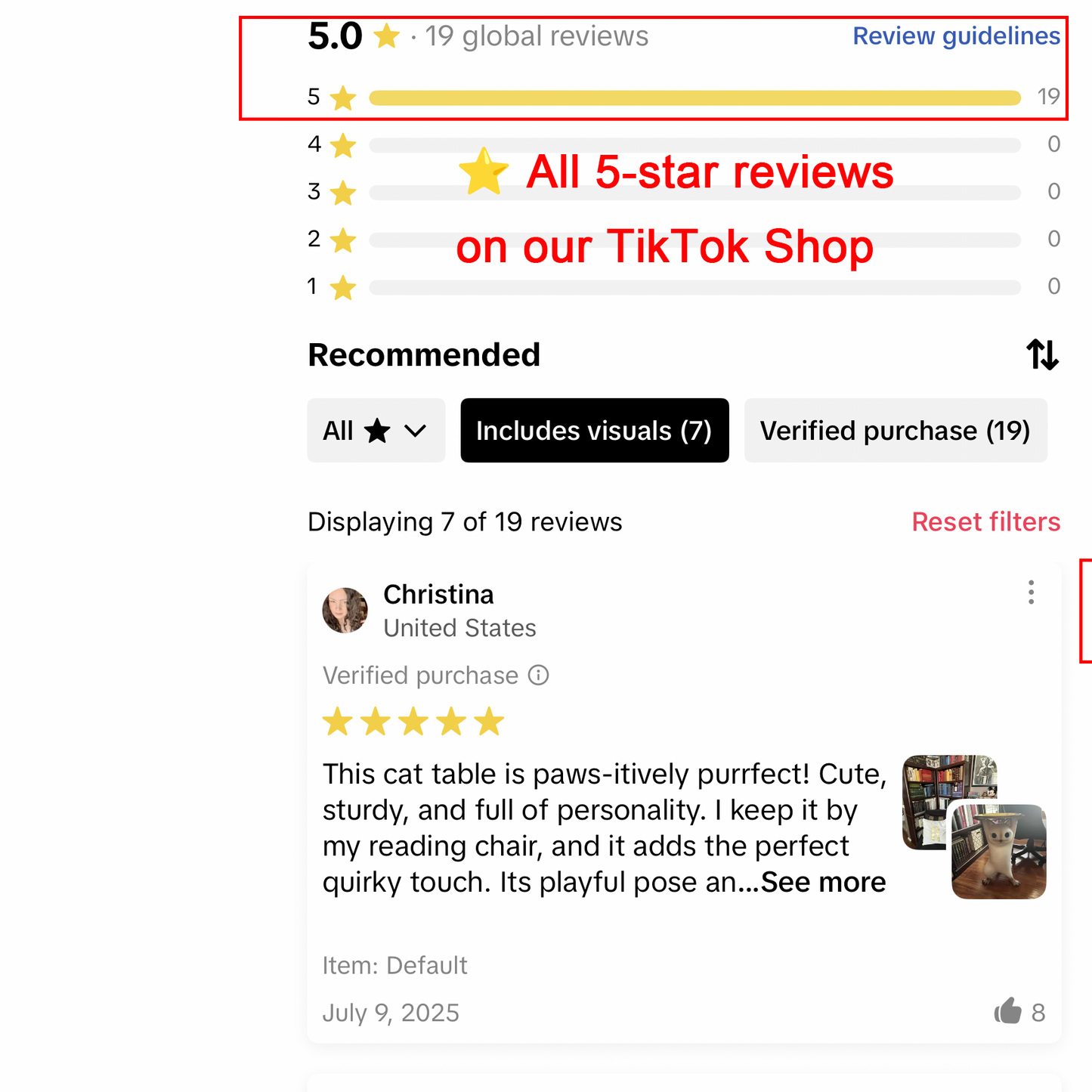 Modern Resin Cat Side Table with Gold Tray – Decorative Floor Figurine End Table